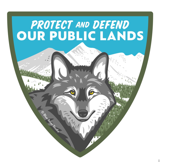 Protect & Defend Wolf Sticker | Yellowstone Forever