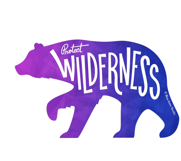 protect-wilderness-bear-sticker-yellowstone-forever