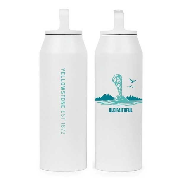 Water Bottle- MiiR 32oz VI WM Bottle - Old Faithful | Yellowstone  